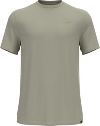 Maglietta tecnica Odlo Raincloud Merino 160 Grigio