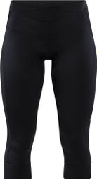 Women's 3/4 Craft Essence Black Bibtights