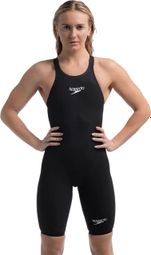 Traje de baño Speedo de 1 pieza para mujer Fastkin LZR Valor 2.0 Kneeskin Negro