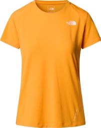 T-Shirt Manches Courtes Femme The North Face Lightning Alpine Orange