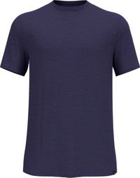 T-Shirt Technique Manches Courtes Odlo Merino Tencel Plain Violet