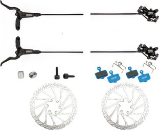 Elvedes HP4000 Dual Piston Mineral Brakes Black