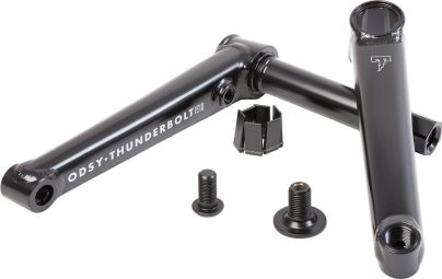 Pédalier BMX Odyssey Thunderbolt RHD 22 mm Noir