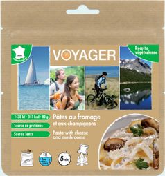 Voyager Freeze-Dried Mushroom and Cheese Pasta 80g