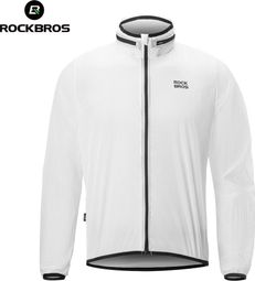 Cycling jacket reflective men white ROCKBROS