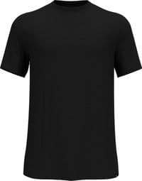 T-Shirt Technique Manches Courtes Odlo Merino Tencel Plain Noir