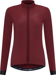 Maillot cycliste manches longues - Femmes - Rouge - Rogelli Signature