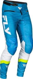 Fly Racing Rayce Broek Blauw/Wit/Groen Kind