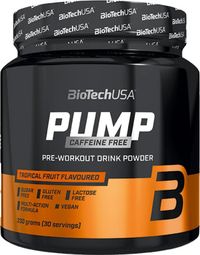 Pump Caffeine Free (330g) - Biotech Usa - Tropical - Preworkout