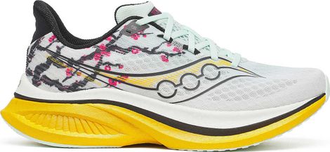 Chaussures Running Saucony Endorphin Speed 5 Tokyo Blanc/Jaune Homme