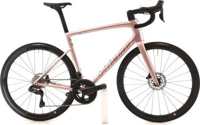 Produit reconditionné · Specialized Tarmac SL8 Di2 12V · Rose / Vélo de route | Très bon état