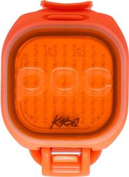 Luz trasera POC x Knog Mini Helmet Light naranja