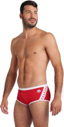Arena Swimsuit Short Icons Solid Red