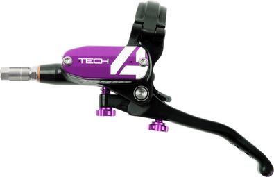 Hope Tech 4 Linkerhendel Zwart en Paars