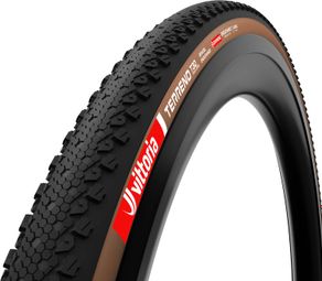 Vittoria Terreno T30 Fine Loose Gravel Endurance 700 mm Gravelband Tubeless Ready Vouwbaar Anti-lekband Endurance-formule Grafeen Bruine zijwand