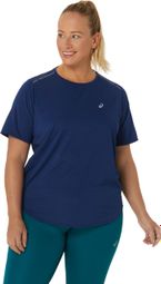 Women's Asics Road Short Sleeve Jersey Blue