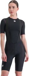 Capa base de manga corta para mujer Sportful Midweight Negro