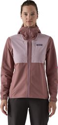Polaire Femme Patagonia R2 CrossStrata Hoody Violet