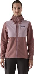 Polaire Femme Patagonia R2 CrossStrata Hoody Violet