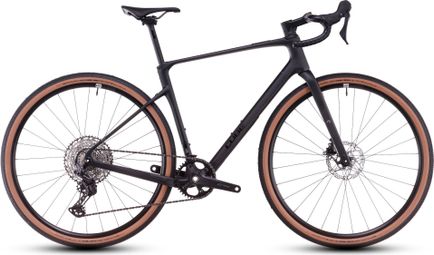 Cube Nuroad C:62 One Gravel Bike Shimano GRX 12S 700 mm Carbon Grey Black 2025