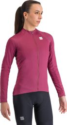 Langarm Trikot Women Sportful Matchy Thermal Violet