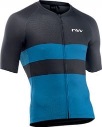 Northwave Blade Air Short Sleeve Jersey Zwart/Blauw