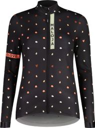 Women's Maloja ToadstoolM. Black dots jacket