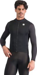 Sportful SRK Thermal Schwarz Langarm Trikot