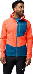 Wasserdichte Jacke Brooks High Point 2 Rot/Blau Herren