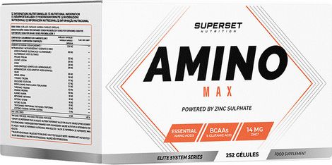Amino Max (252 Caps) - Superset Nutrition - Amino