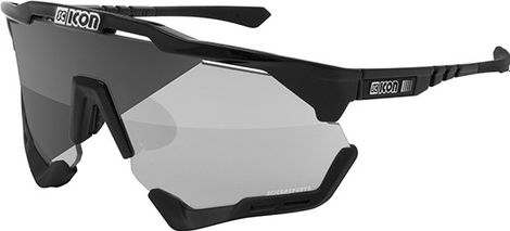 Lunettes SCICON Aeroshade XL Noir / Photochromic Silver Mirror