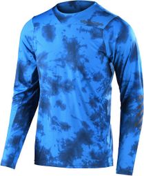 Troy Lee Designs Skyline TIE DYE SLATE Long Sleeve Jersey Blue