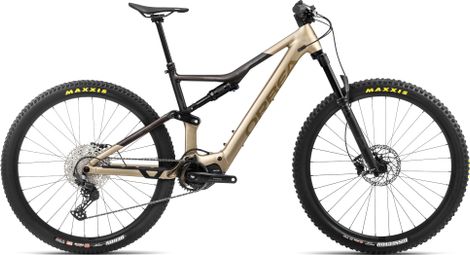 VTT Électrique Tout-Suspendu Orbea Rise H30 Shimano Deore 12V 540 Wh 29'' Marron Beige Baobab 2024