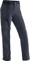 Maier Sports Nata Short Convertible Pants Blue Women's