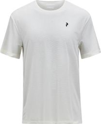 T-Shirt Manches Courtes Peak Performance Polartec Delta Blanc