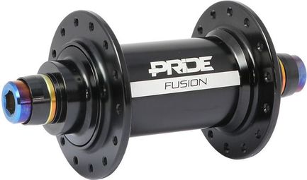 Pride Racing Fusion Front Hub | 28 Holes | 100x10mm | Black