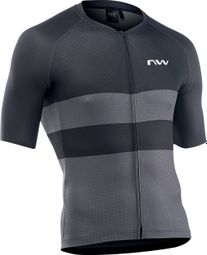 Northwave Blade Air Short Sleeve Jersey Dark Grey/Black