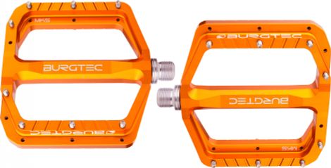 Burgtec Penthouse MK5 Pedali piatti Iron Bro Orange