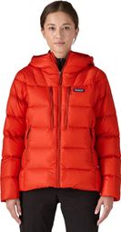 Women's Down Jacket Patagonia Fitz Roy Down Hoody Red