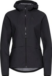 Veste Imperméable Femme Odlo Ride Easy Waterproof Noir