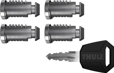 Serrures Thule One-Key System Pack de 4 Barillets et 1 Clé