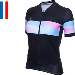 Maillot Manches Courtes Femme LeBram Agnès Noir Crépuscule