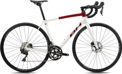 Bicicletta da strada BH SL1 2.5 Shimano 105 12V 700 mm Bianco/Rosso