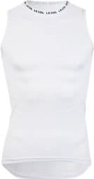 Le Col Pro Air White Sleeveless Jersey
