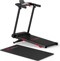 Tapis de course fitness pliable Alltricks avec moteur brushless 3 0 CV  inclinaison automatique 15 %  vitesse 12 km/h avec tapis