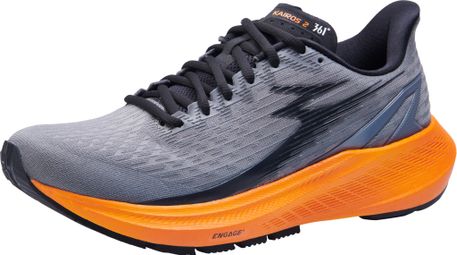 Chaussures de running 361-Kairos 2 Charcoal Grey/Black