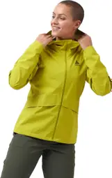 Odlo Ride Easy Waterproof Jacket Women Yellow
