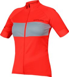 Maillot de manga corta para mujer Endura FS260-Pro II Coral N on