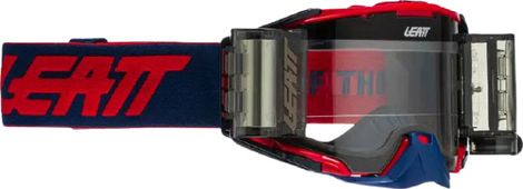 Maschera Leatt Velocity 6.5 RollOff Rosso / Blu / Schermo trasparente 83%