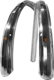 Pair of Orange Zeppelin 52mm 700c Bike Mudguards